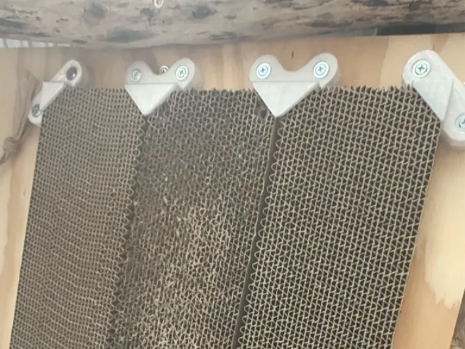 Mount for cardboard scratchers