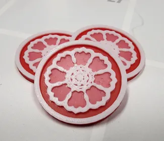 Pai Sho White Lotus Tile from ATLA