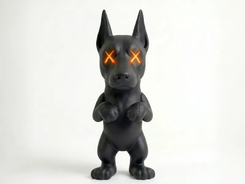 KAWS x Doberman