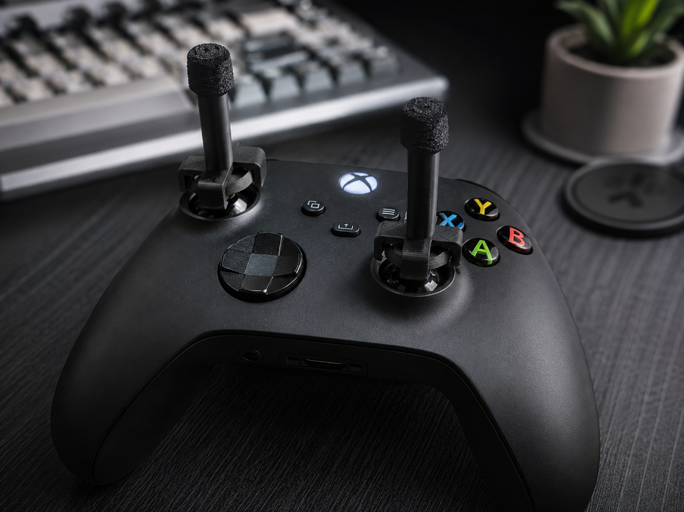 Extended FPV Sticks for Xbox Controller (Remix)