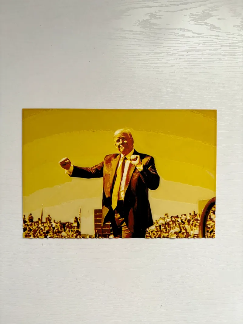 Donald Trump Dances HueForge