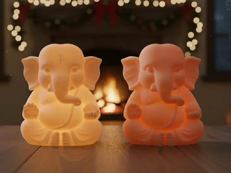 Ganesha in Meditation - Lantern