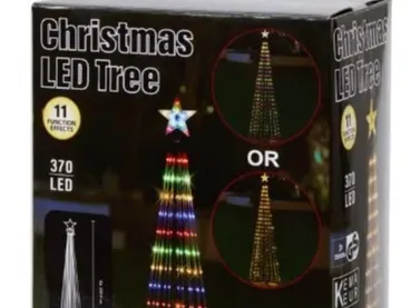 Crochets pour guirlandes sapin LED ACTION 230 CM