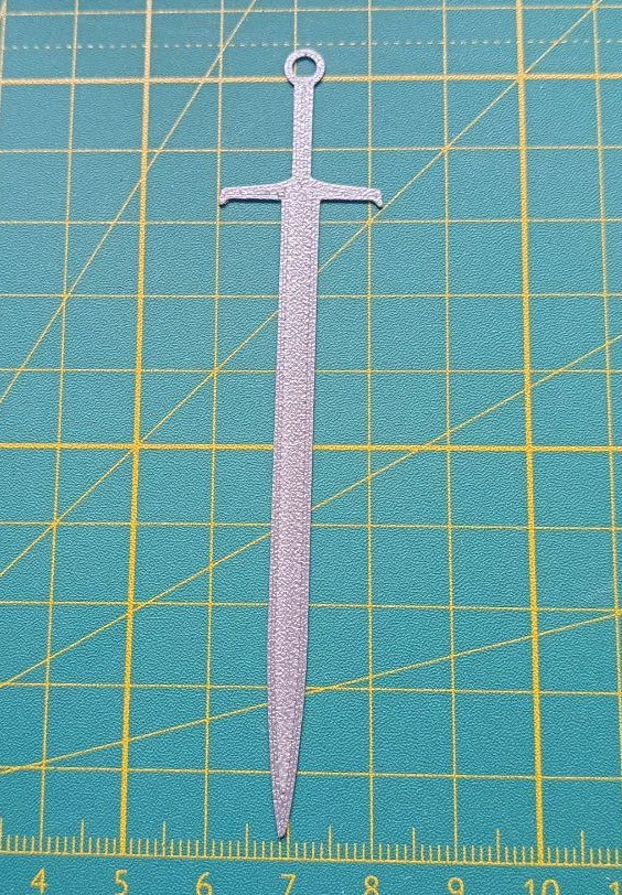 Sword bookmark x3