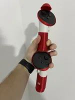 For 2 controllers. 0.2mm layer, 4 walls, 15% infill