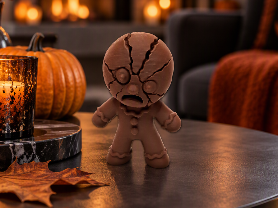 Zerbrochener Lebkuchen "Bruchzorn" Horrorfigur 3D model