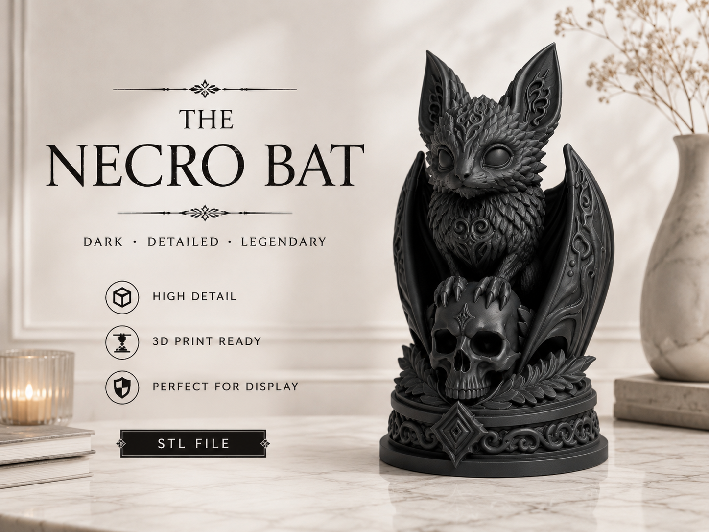 Necro Bat – Skull Relic Edition