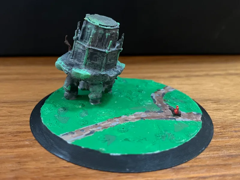 Wandering mausoleum diorame | Elden Ring