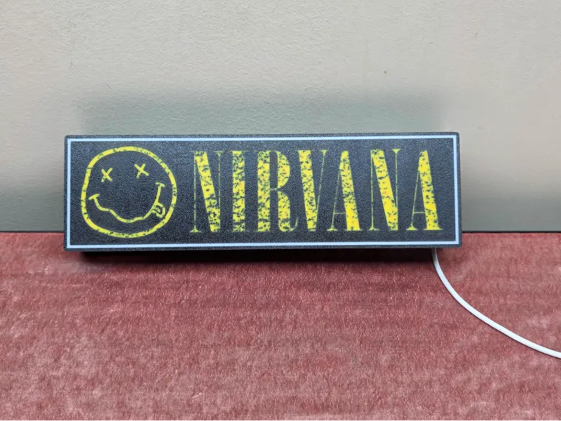 Nirvana Inspired Lightbox