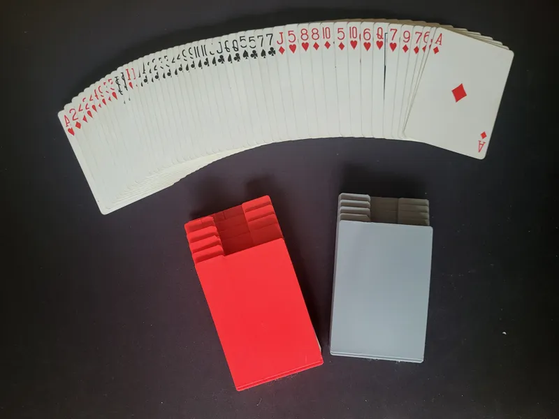 Q5 pocket card index for magic tricks
