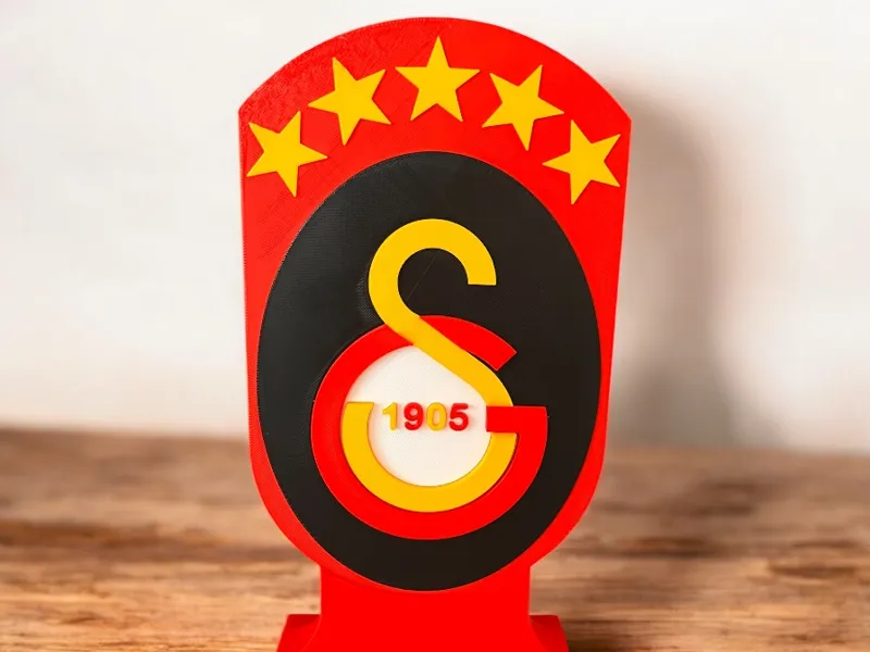 Galatasaray 5 Yıldızlı Masaüstü Amblem