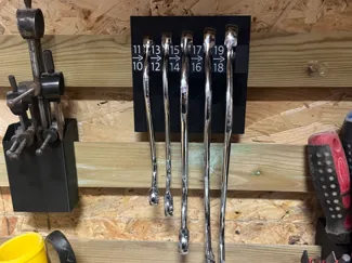 S Spanner French Cleat holder
