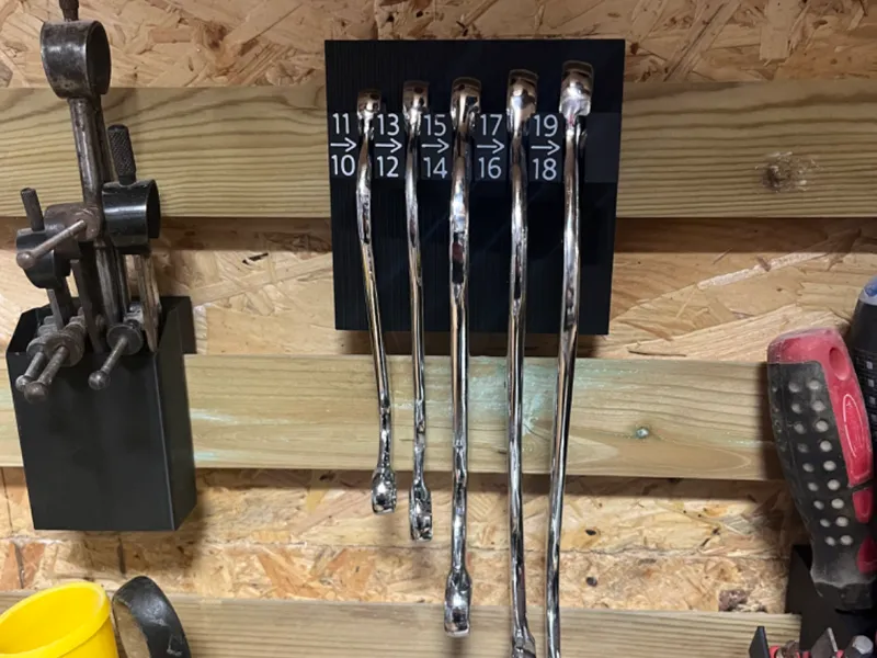 S Spanner French Cleat holder