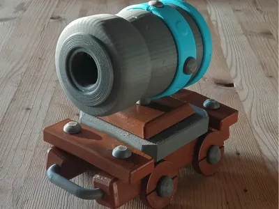 Clash Royale Cannon Cart- Original Assembly kit 