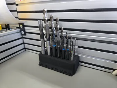 Screw tap and matching Drillpiece (from M3 to M12)