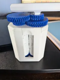 All pieces plus V2 handle with tread, hexagon, and star