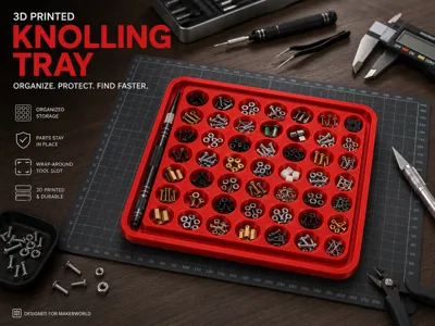 Knollin Tray - Small parts organizing tray