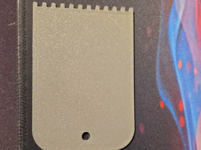 Notched Trowel 6x6x50mm - only 13g