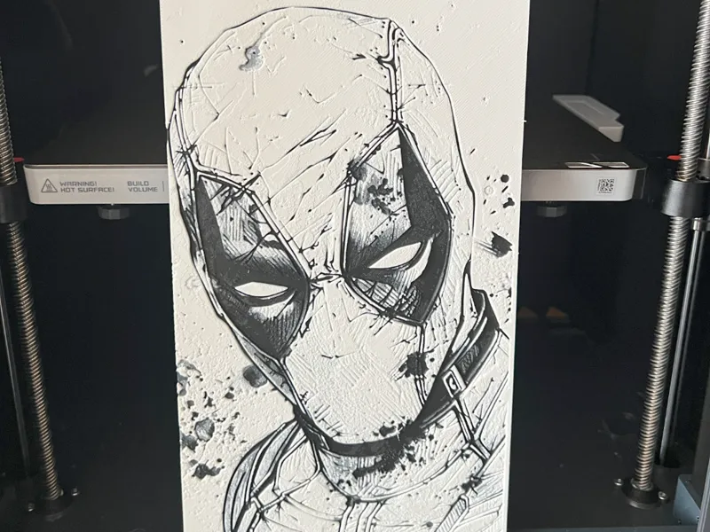 Deadpool Hueforge