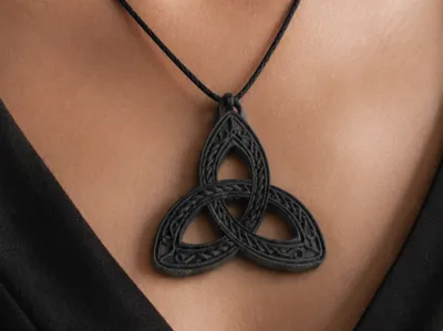 Triquetra Knot Pendant - Celtic Jewelry Charm