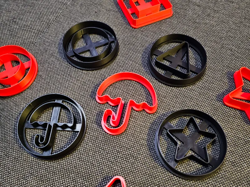 Squid Game Cookie Cutter Set