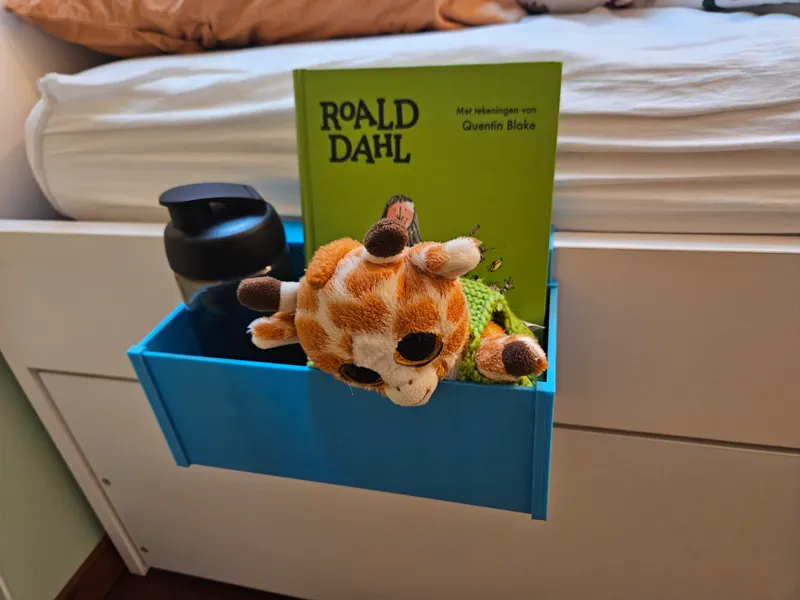 Bed organiser for Ikea Släkt bedframe