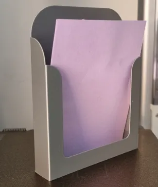 A6 Wall Mounted Leaflet/Paper Holder