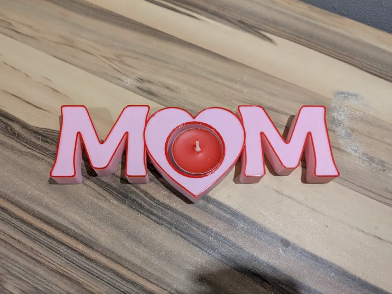 MOM Tealight Holder–The Perfect Mother's Day Gift