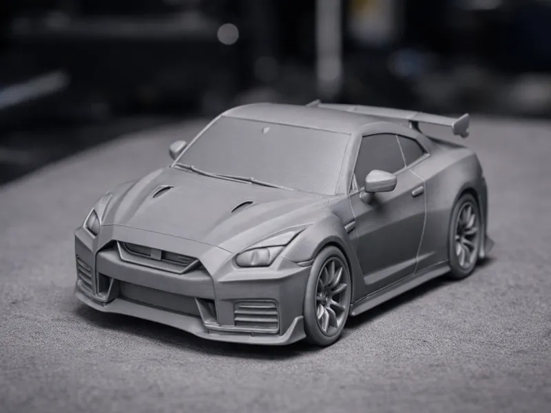 GT-R R35 Nismo – Tooned Version (Chibi Car)