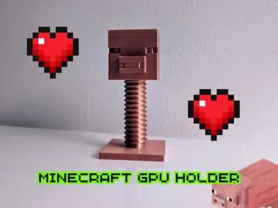 Minecraft GPU holder - anti-sag