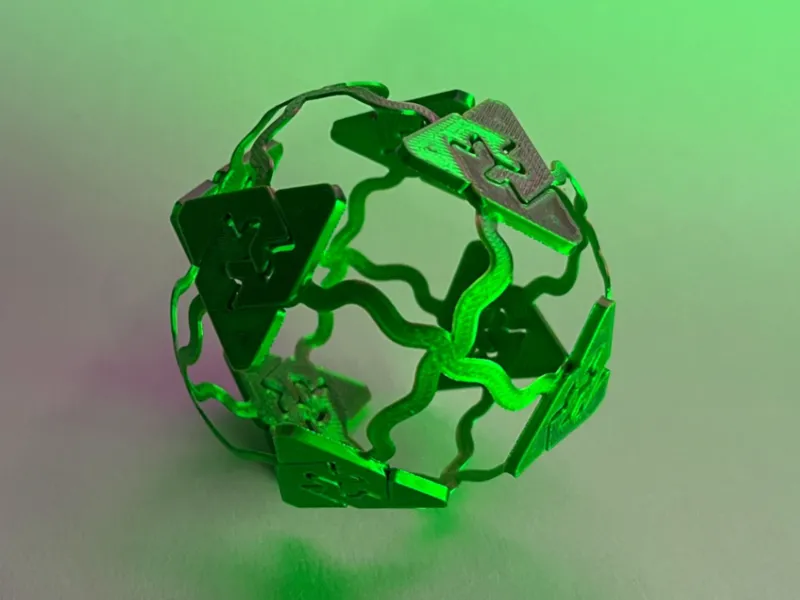 Phyllohedron – Uniform Leaf Module Polyhedron 3j4h