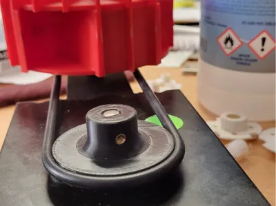 DE Maverick pinball modified drive gear LaurenBell