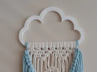 Cadre nuage pour macramé — photo 2