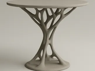 Modern Organic Table – Parametric Nature Design