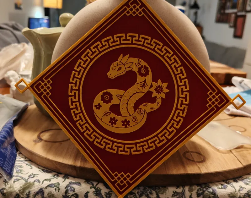 CNY Snake Decoration 2025