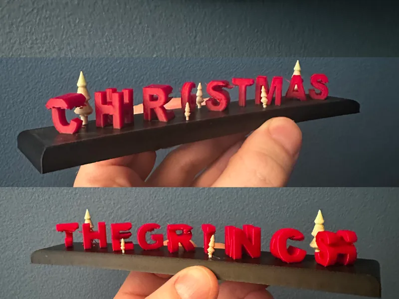 Christmas, The Grinch 3D Dual Flip