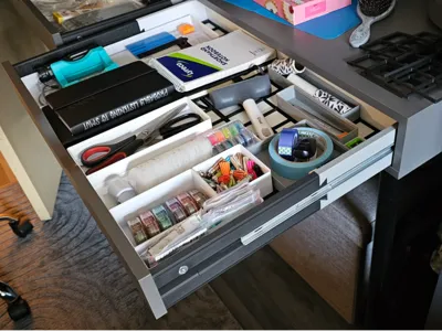 EXTENDED IKEA ALEX DESK DRAWER