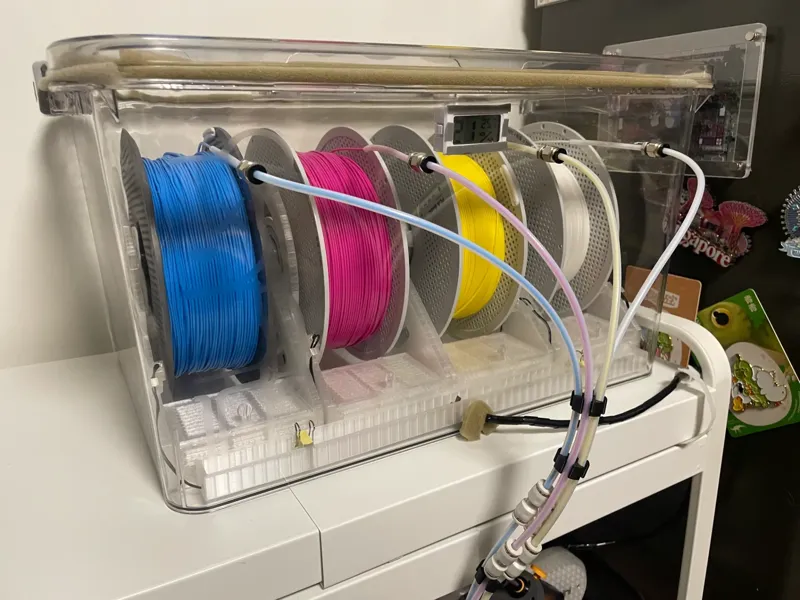 AMSlite封箱 料盘支架 无损移植RFID