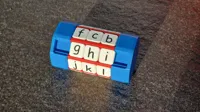 Alphabet Tiles (a-z), small letters, 24 pcs