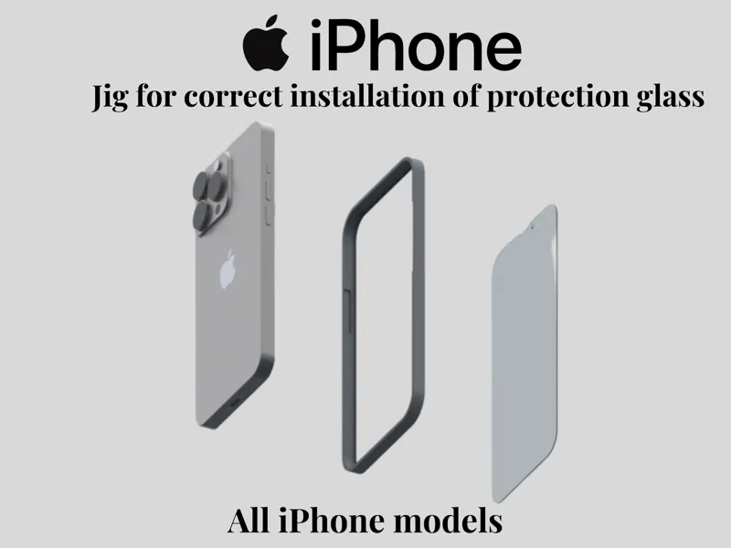 Adaptable iPhone Glass Jig - All iPhone Models