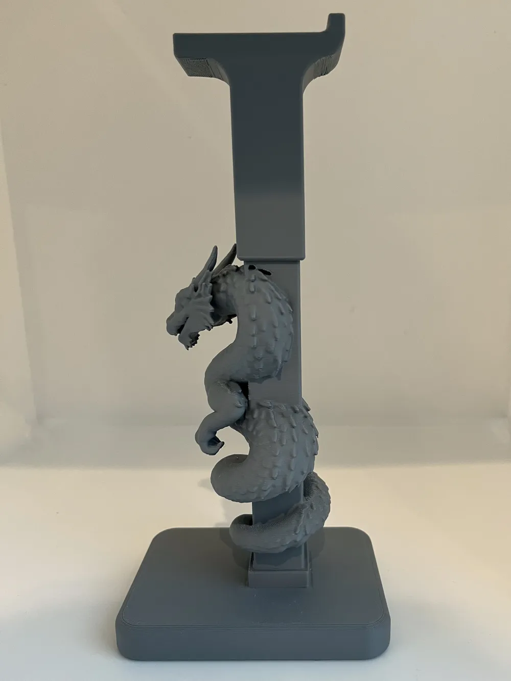 Dragon Headphone Stand - Free 3D Print Model - MakerWorld