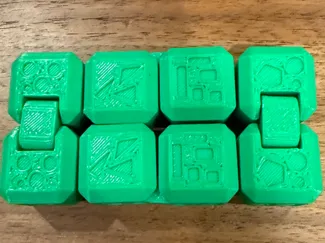 Infinity Cube With Design