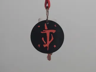 Mark of the DOOM Slayer Keychain