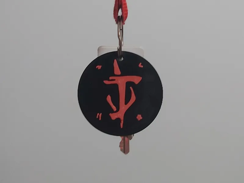 Mark of the DOOM Slayer Keychain