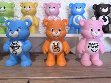Accesorio para impresora 3D: Make your own Happy Bear — vista de referencia 3