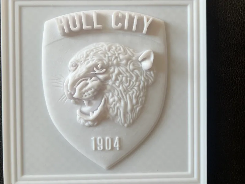 Hull City Framed Relief