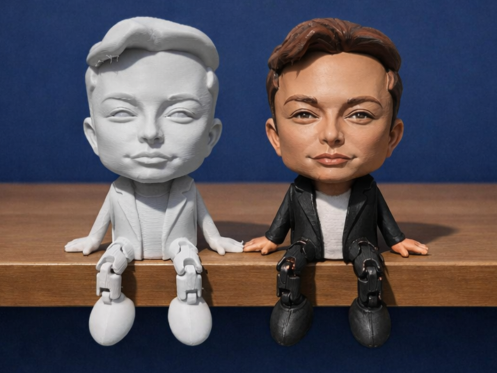 Elon Musk flexi