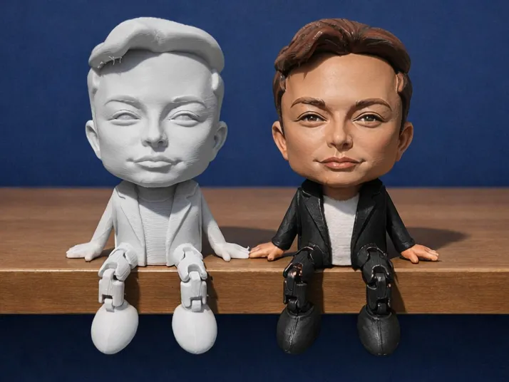 Elon Musk flexi