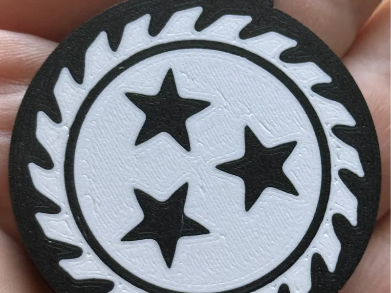 Tennessee Saw Blade Keychain - Insp by Whitechapel