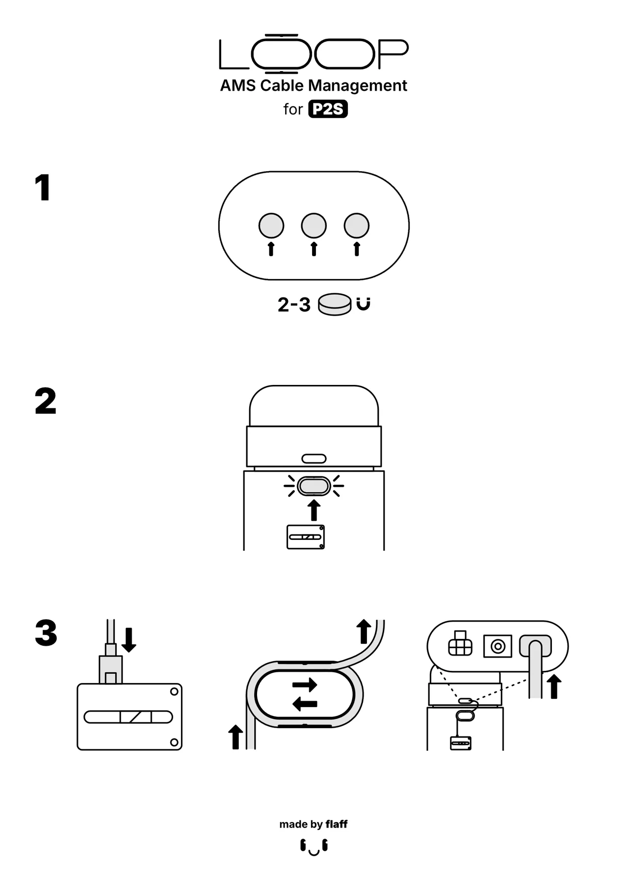 Loop AMS Cable Management for P2S view 4